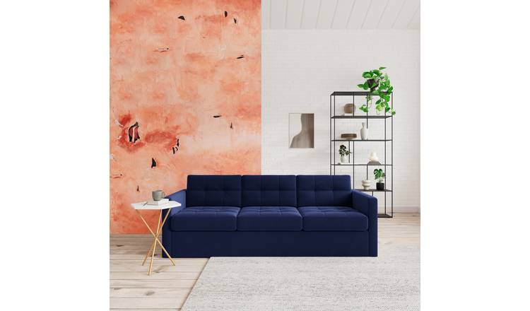 Argos velvet sofa deals bed