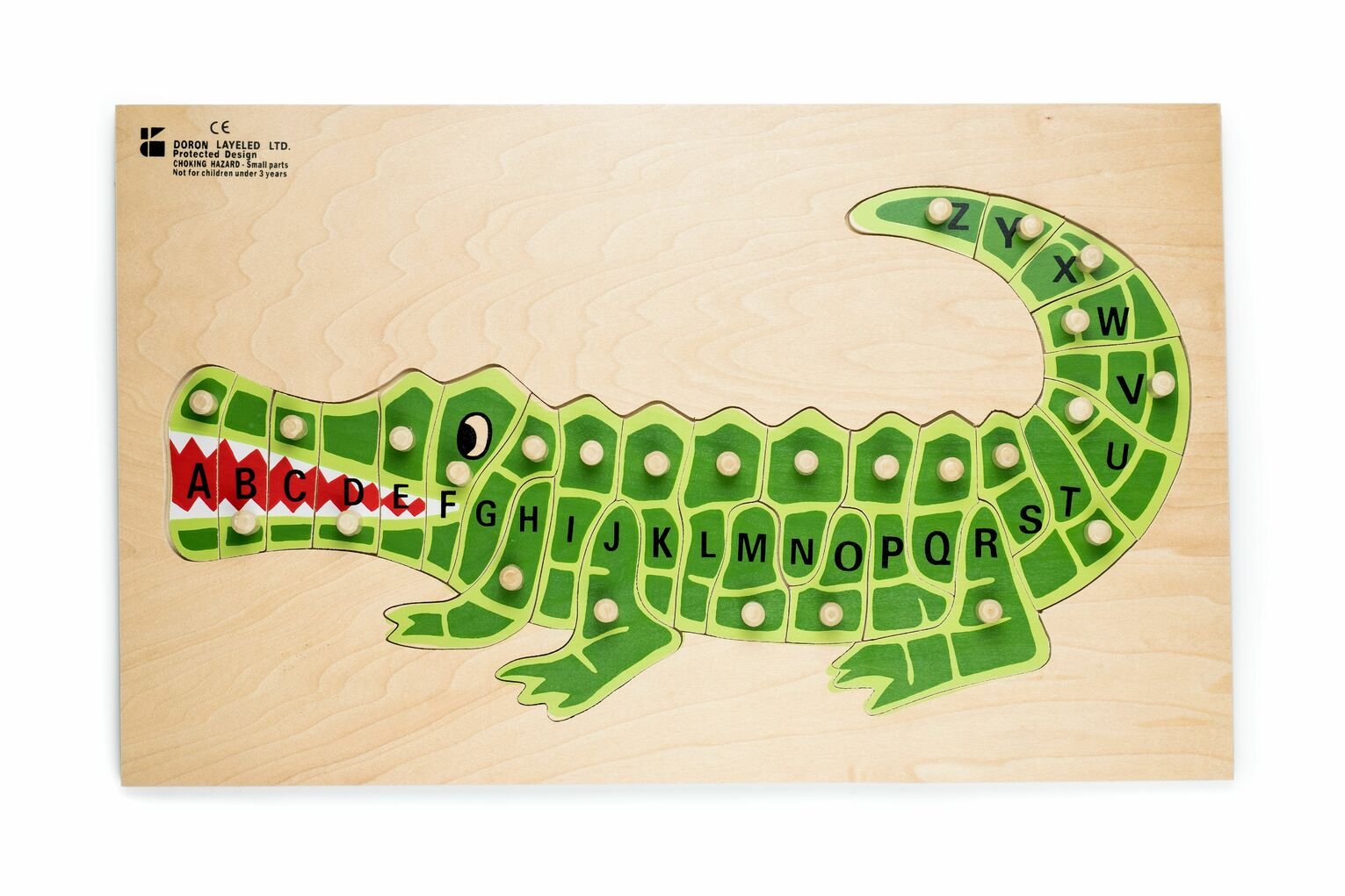 Dorlon Layeled ABC Alligator Puzzle