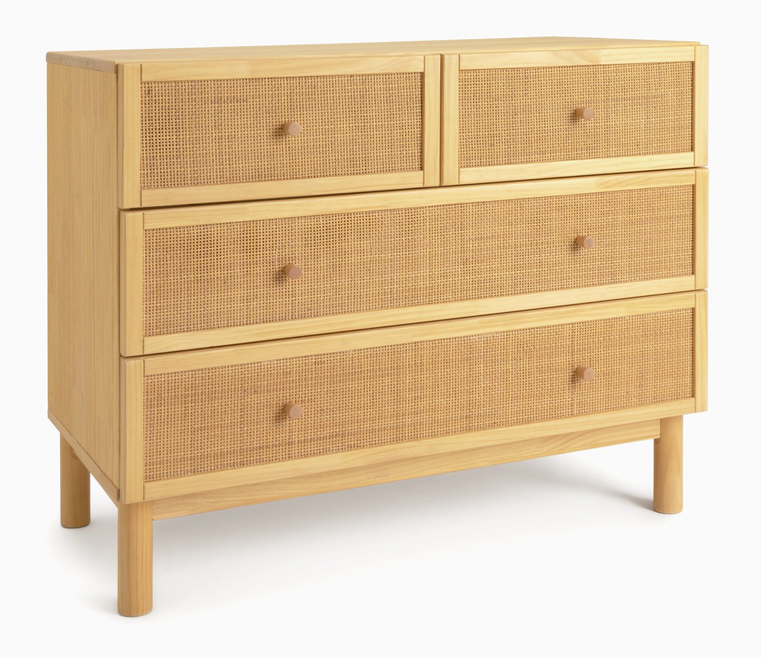 Habitat Simone 2   2 Drawer Rattan Chest