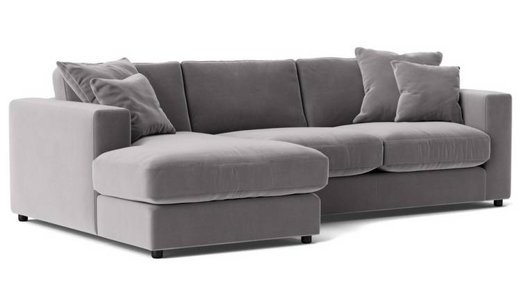 Argos silver outlet sofa