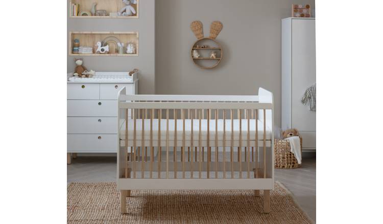 Argos 2024 white cot