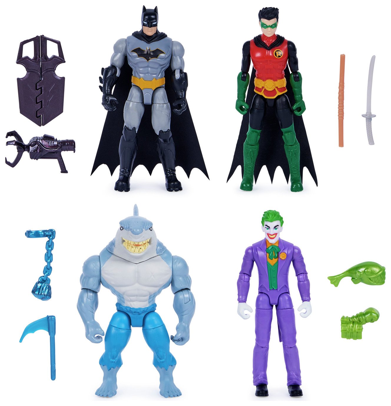 DC Comics Batman 4-inch Figure Pack of 4 review