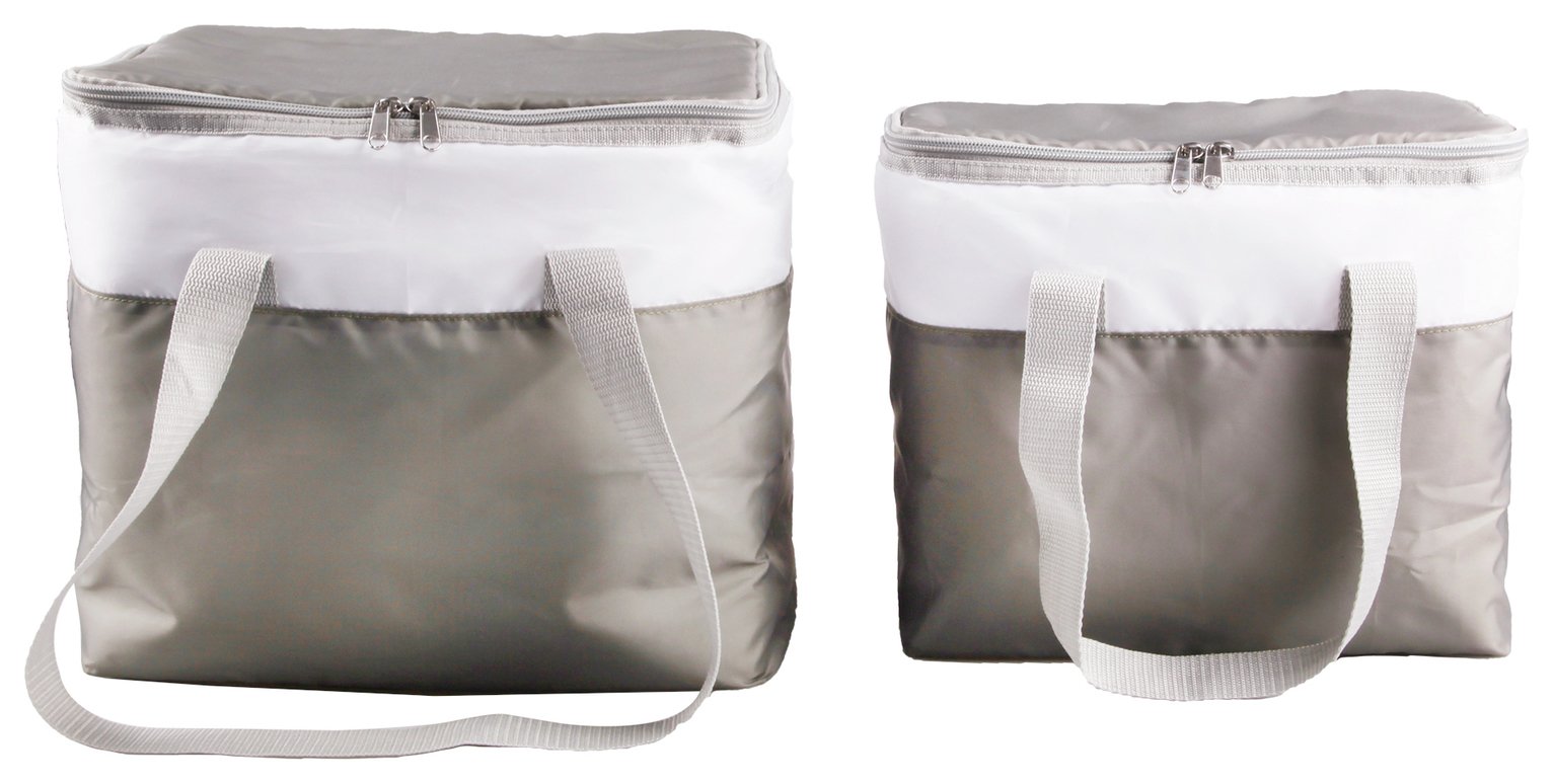Home Cool Bag Pack of 2 - Grey