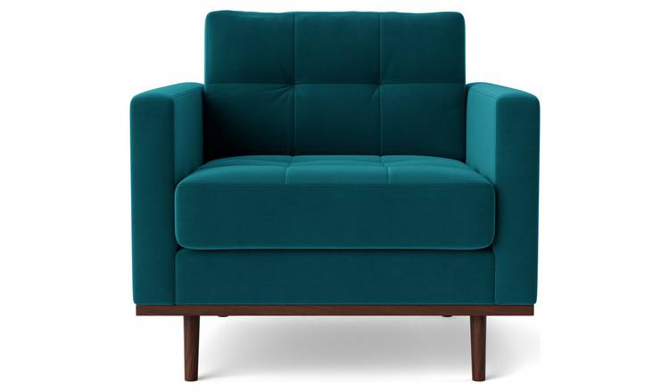 Argos deals teal armchair