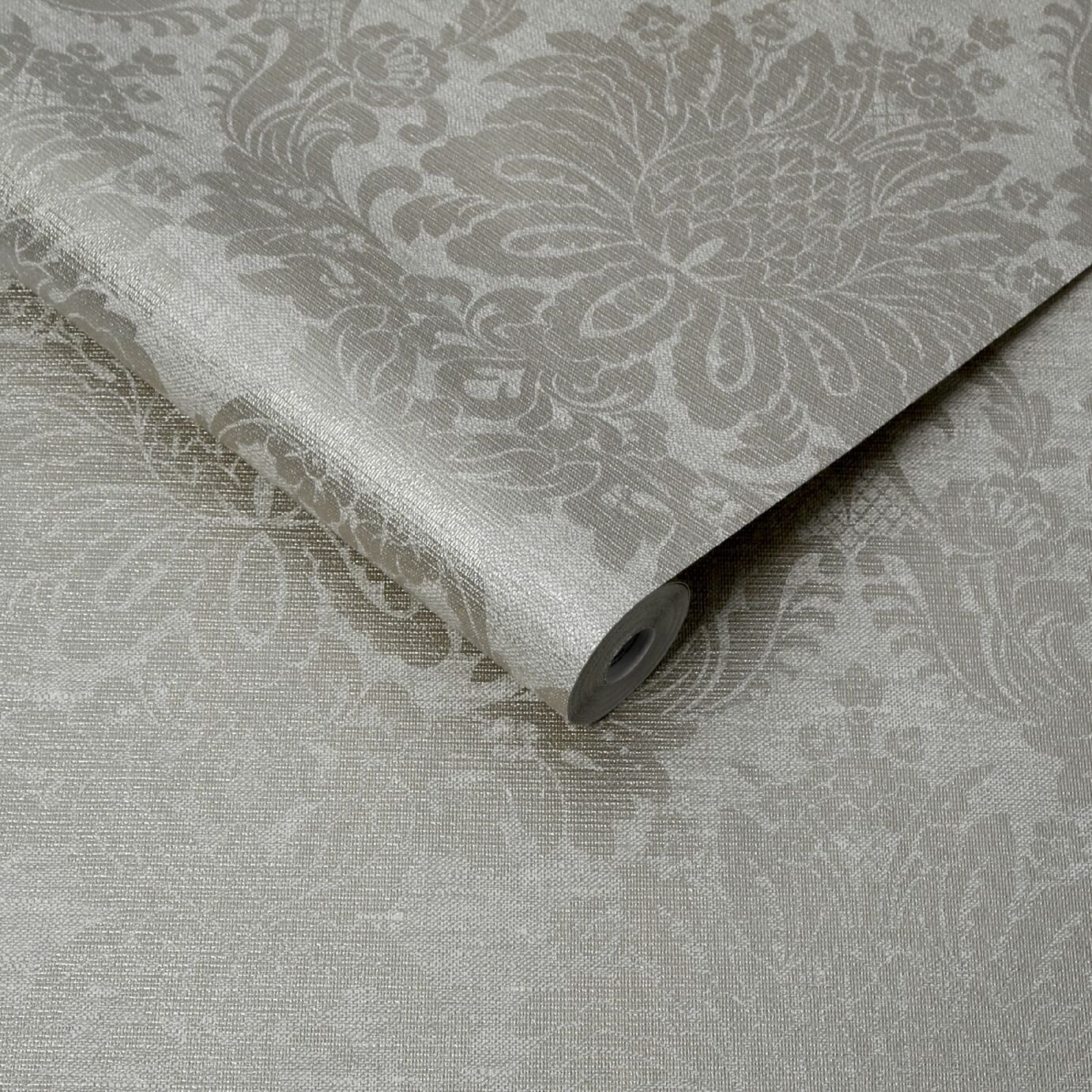 Boutique Vogue Damask Taupe Wallpaper Review