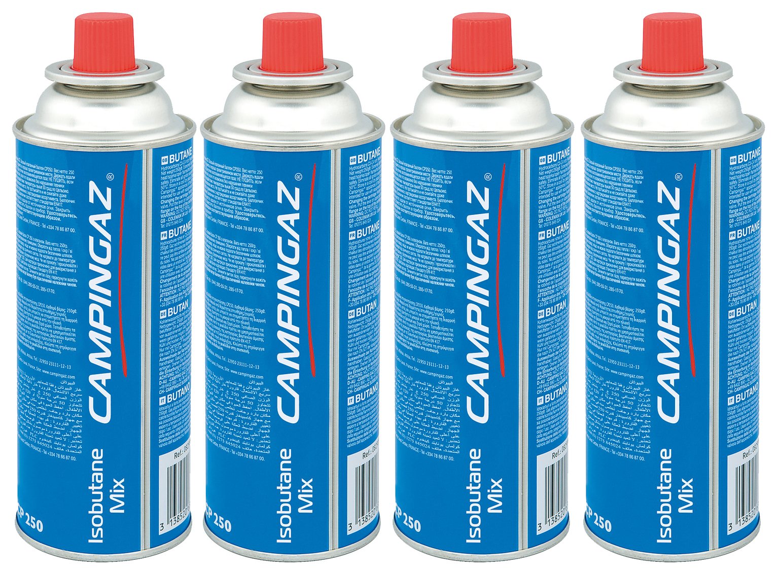 Campingaz Resealable Gas Cartridge - Pack of 4