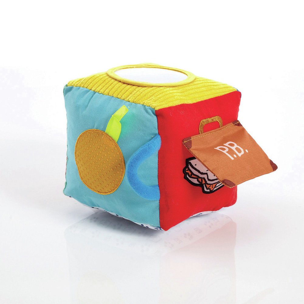 wooden activity cube argos