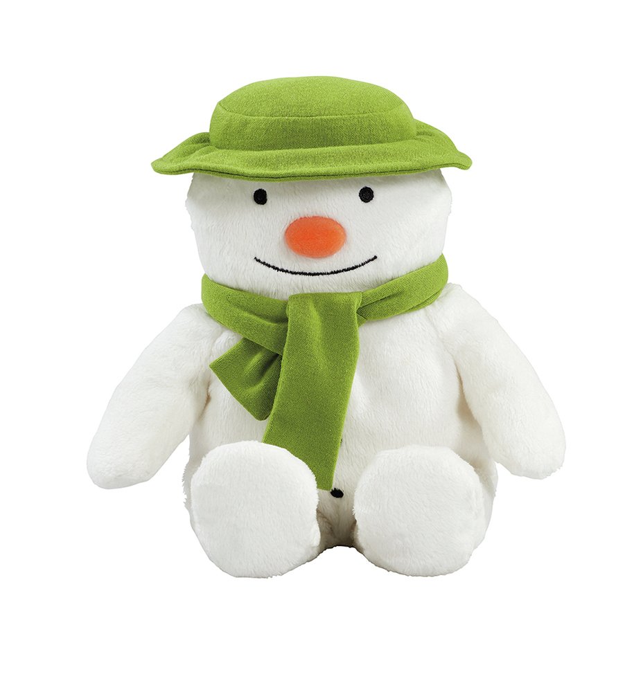 snow dog cuddly toy