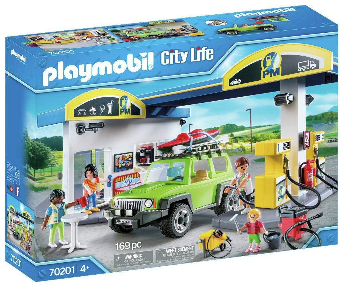 The Playmobil 70201 City Life Fuel Station