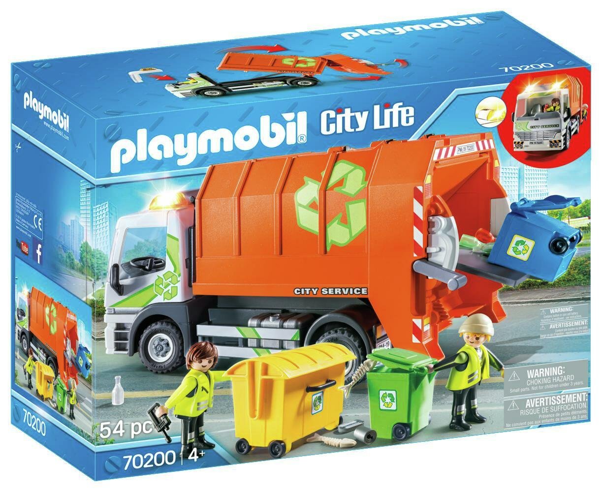 Playmobil 70200 City Life Recycling Truck Review