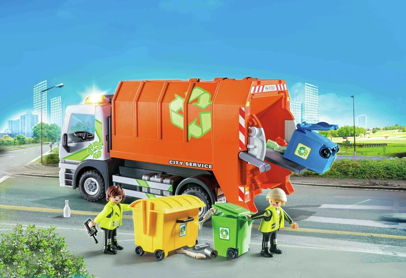 Playmobil 70200 City Life Recycling Truck Review