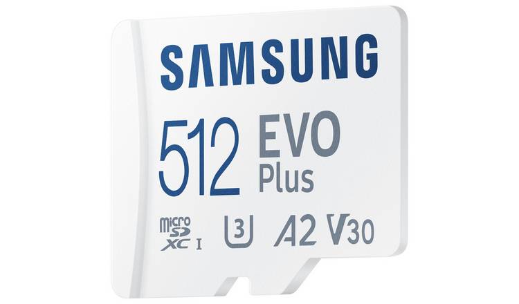 Buy Samsung EVO Plus microSDXC Memory Card - 512GB | Memory cards | Argos