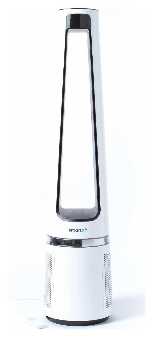 Smart Air by Midea White Bladeless Tower Fan 