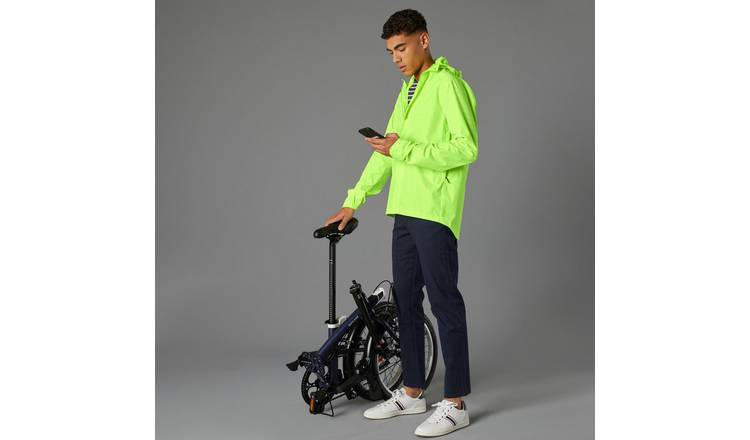 Women's Cycling Rain Jacket - 120 Yellow - Fluo yellow gre - Btwin