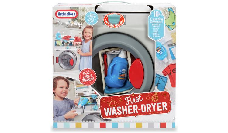 Barbie Washing Machine Washer Dry Cleaner Laundry Furniture Set Accessories