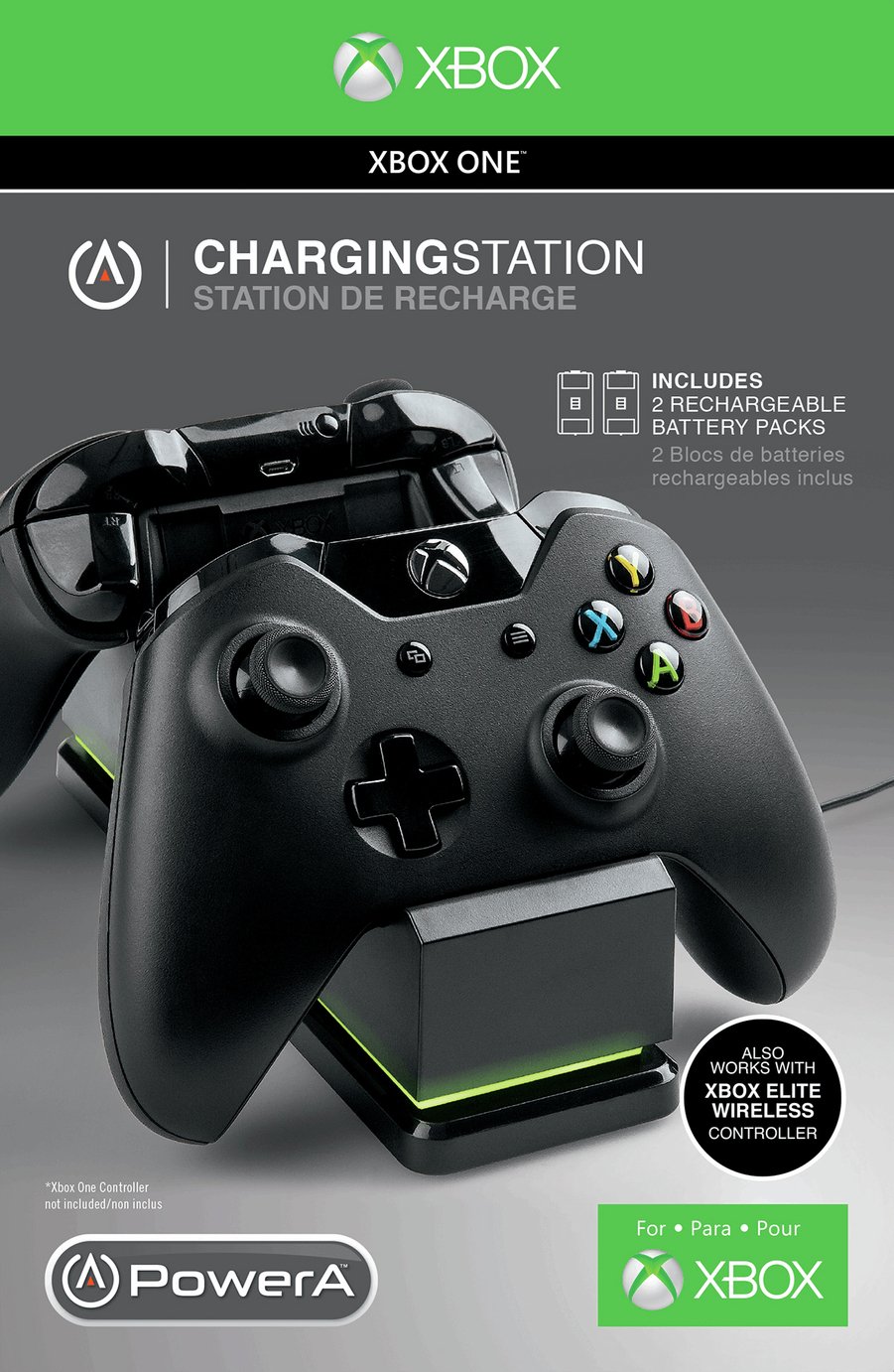 PowerA Xbox One Charging Dock - Black