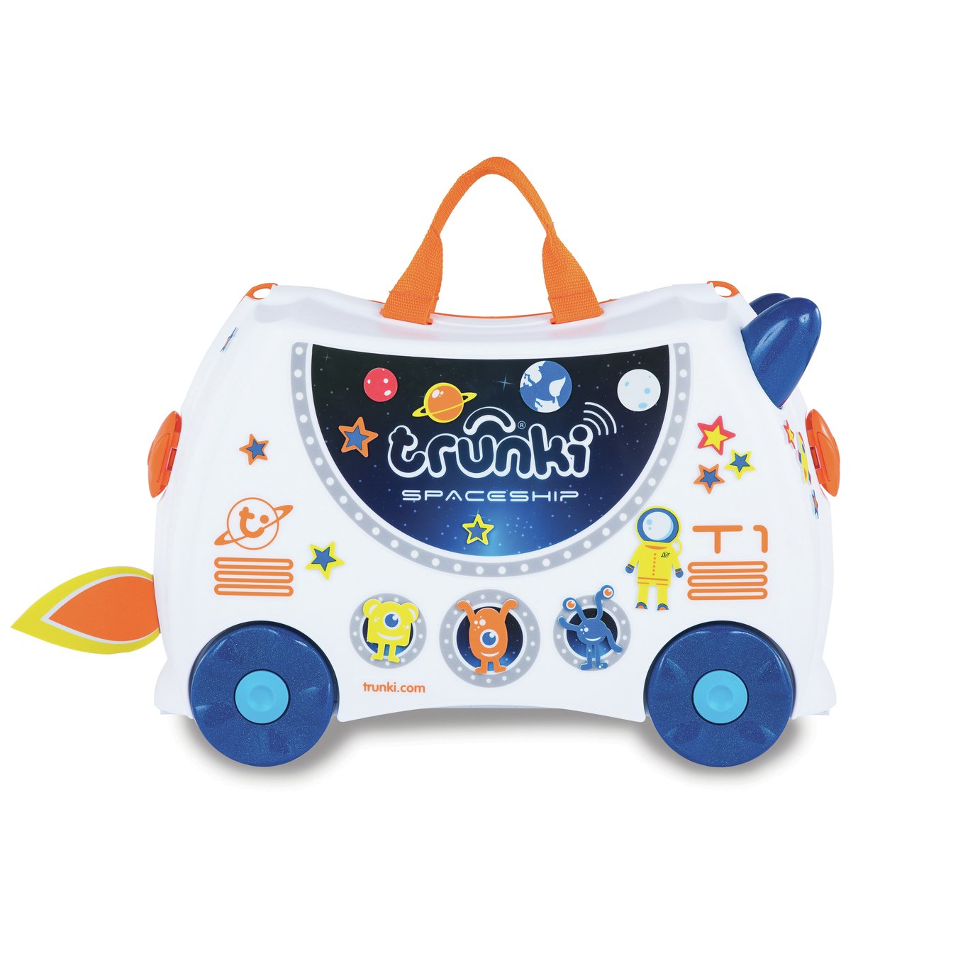 Trunki Skye the Spaceship Glow in the Dark Ride-On Suitcase Review