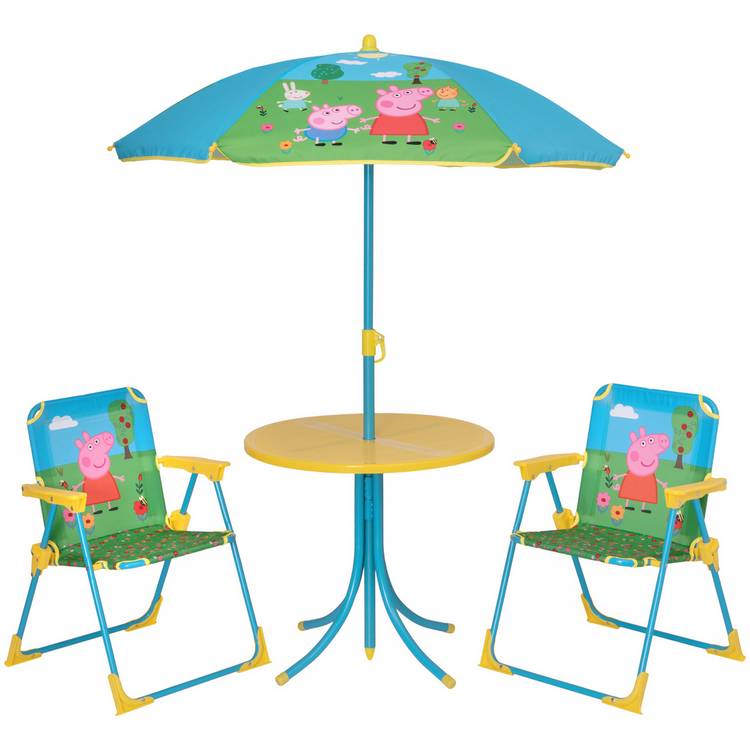 Peppa Pig Kids Garden Patio Set 0