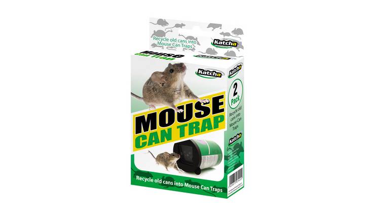 Katcha Reusable Mouse Can Traps - 4pk