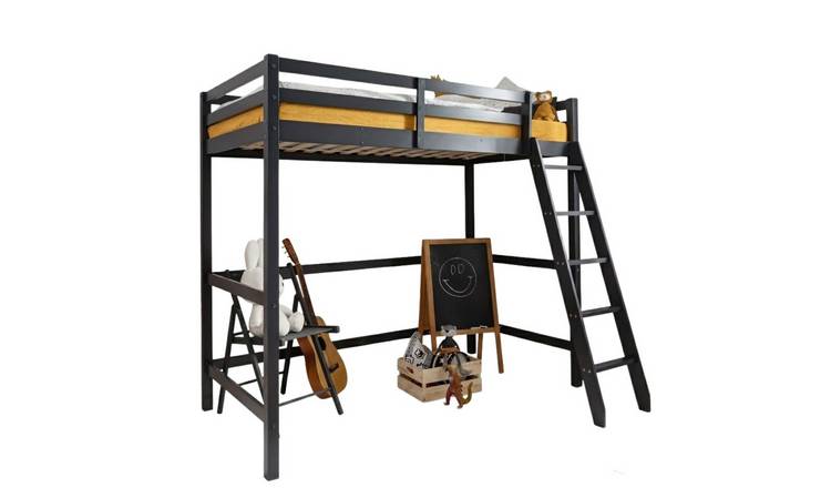 Noa & Nani Thomas Highsleeper Cabin Bed - Anthracite