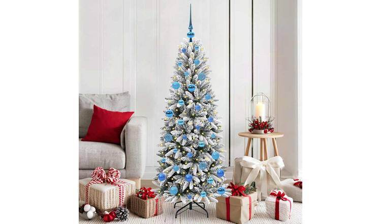Walplus 150 Warm LED Lights Artificial Christmas Tree - White - 150 cm