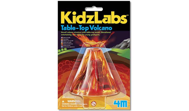 4M Kidzlabs Table-Top Volcano - 5 Years +