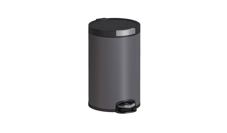 Cosmic Architect Bathroom Bin - Matt Black