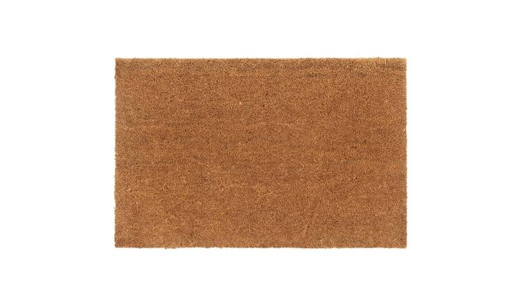 Walplus 24 mm Thick Coir Door Mat - Natural - 65 x 100 cm