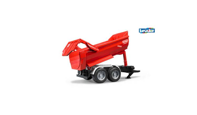 Bruder 1:16 Krampe Tandem-Halfpipe Tipping Trailer - Red
