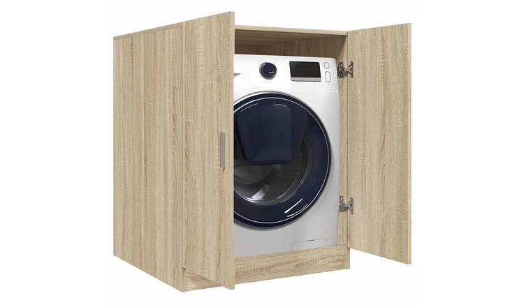 Walplus Washing Machine Cabinet - Sonoma Oak - 70.5 x 71.5 x 91.5 cm