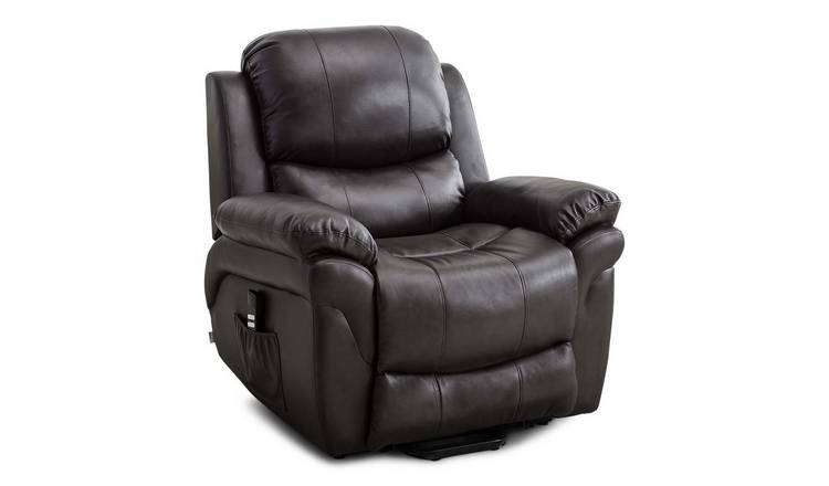 Furniture Online Madison Dual Motor Electric Rise Recliner Lift Chair - Brown