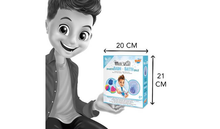 Buki Mini Lab Make Your Own Bath Balls Science Set - Age 8+