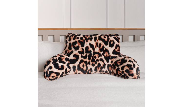 OHS Leopard Cuddle Cushion - Natural