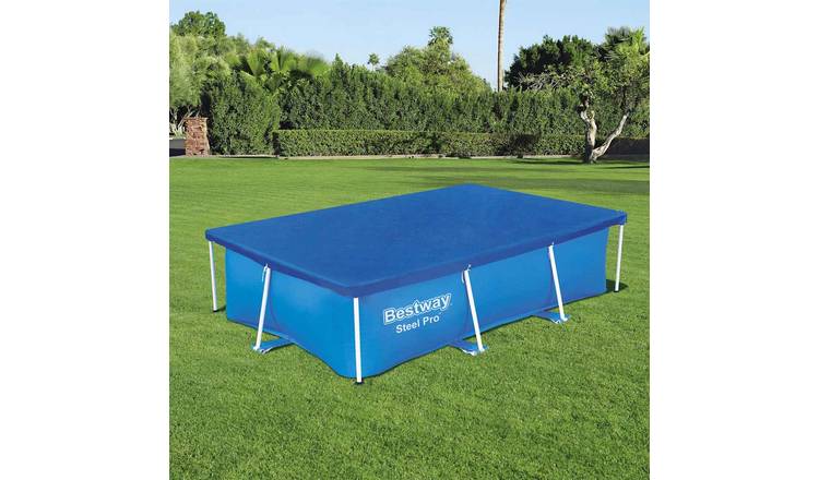 Walplus for 61 cm Pools Polyethylene Pool Cover - Blue - 259x170 cm