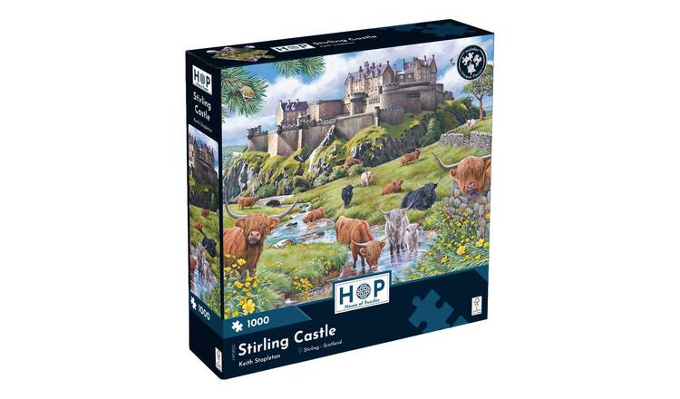 The House of Puzzles Stirling Castle 1000 Piece Jigsaw Puzzle
