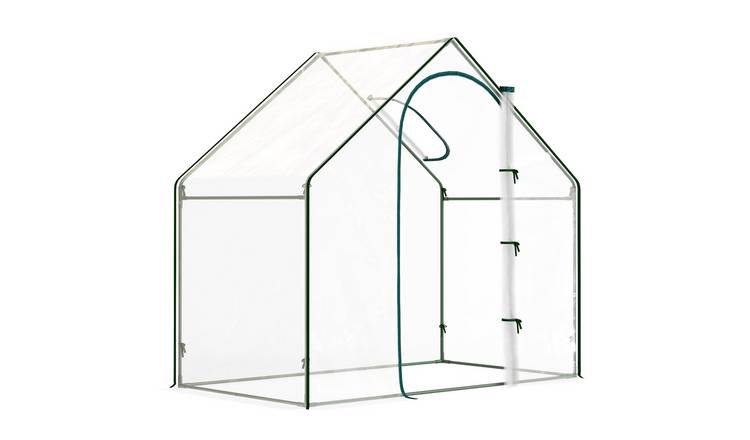 Outsunny Steel Frame Walk In Greenhouse – Clear