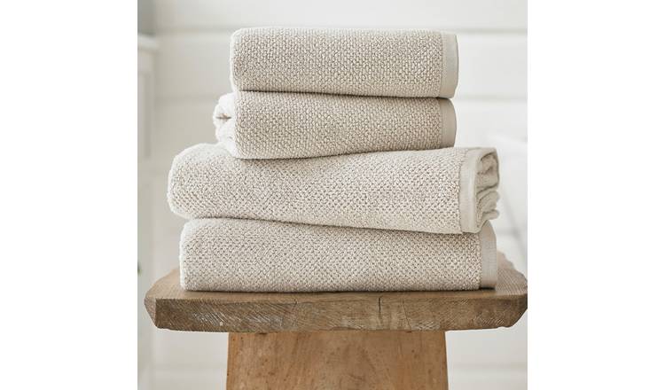 Deyongs Romeo Cotton Bath Sheet - Stone