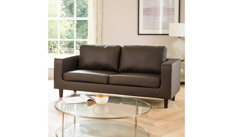 Artemis Home Monmouth 3 Seat Sofa - Brown