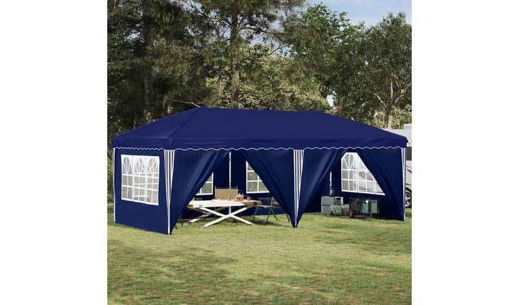 Walplus 575 x 288 x 245 cm Garden Pop-up Party Tent - Blue