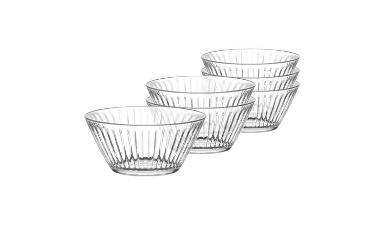 LAV Hestia Glass Snack Bowls - Pack of 6