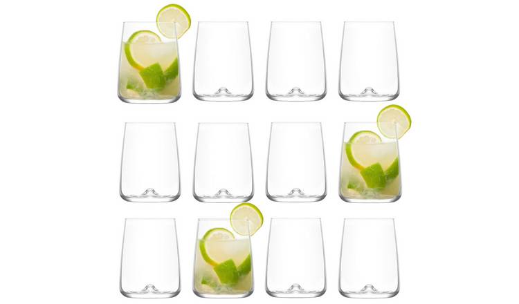 LAV Terra Highball Glasses - 590ml - Clear - Pack of 12