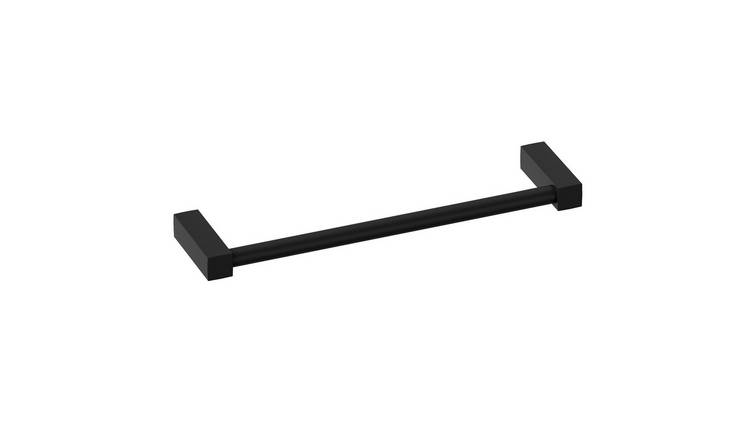 Cosmic Metric Towel Rail - Matt Black