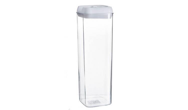Argon Tableware Flip Lock Plastic Food Storage Container - White