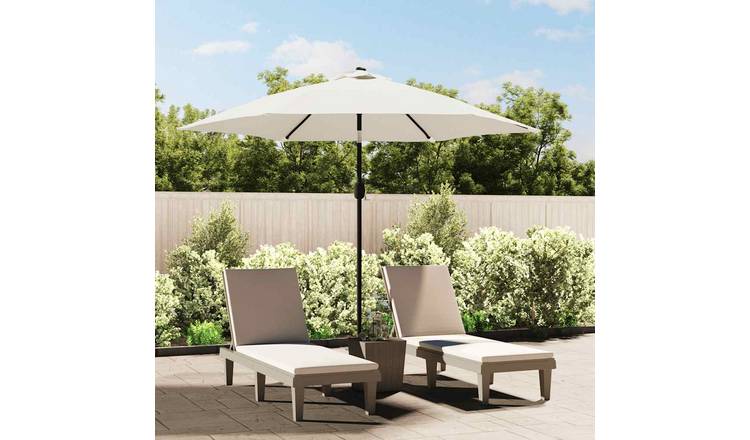 Walplus Replacement for Outdoor Parasol - White - 300 cm