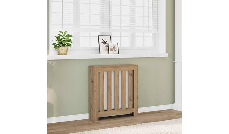 Walplus Engineered Wood Radiator Cover - Artisanoak - 78 x 20 x 82 cm