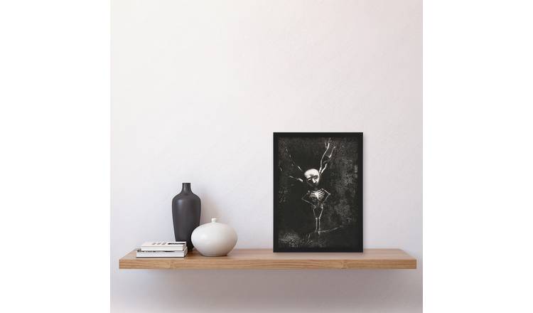 Odilon Redon Pale Figure In Maze Of Branches Framed Art Print - A4