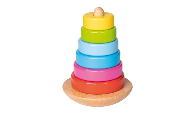 Goki 7 Piece Wooden Stacking Tower