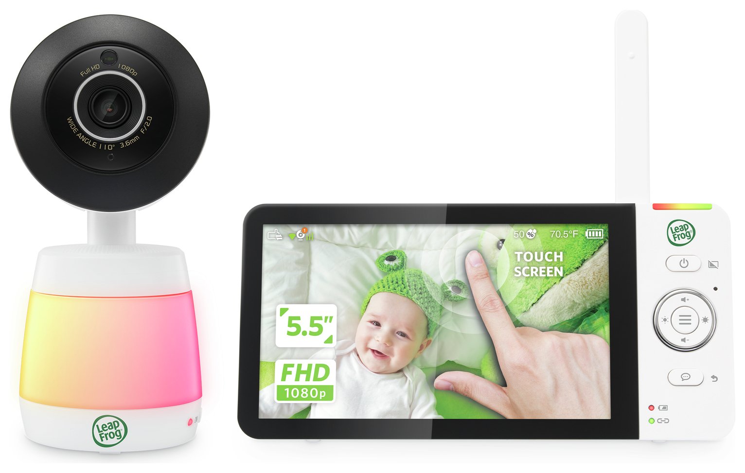 LeapFrog LF2936FHD 5.5? 1080p Touchscreen Smart Baby Monitor