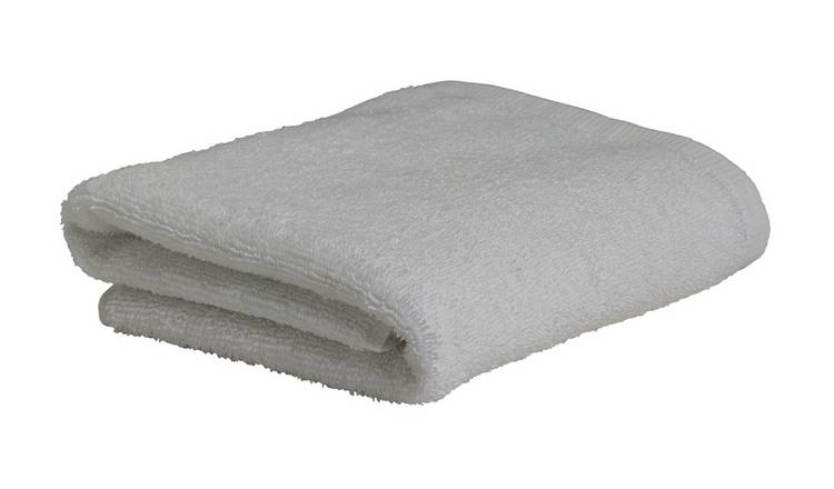 Buy Argos Home Plain Hand Towel Grey Bath towels Argos