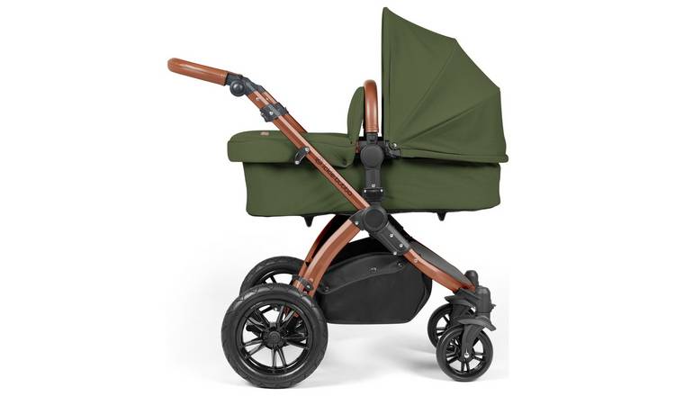 Ickle Bubba Cosmo Black Frame Travel System with Stratus i-Size